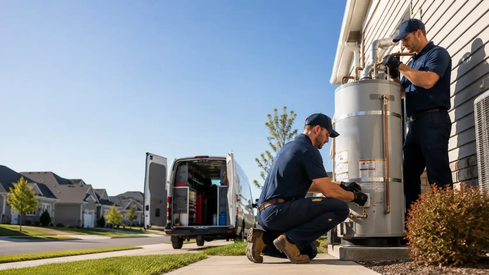 Water Heater Installation in Fletcher, OH